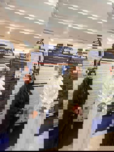 الدكتور حسن الربيعه من جامعة الكويت (رئيس اللجنة الفنية) و الأستاذة نوال القلاف