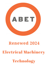 ختم اعتماد ABET، تجديد 2024، تكنولوجيا الآلات الكهربائية